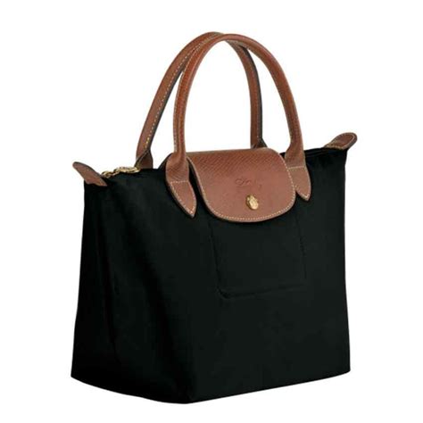 faux sac longchamp pliage noir
